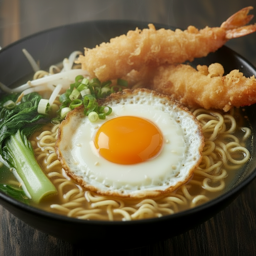 530.RAMEN IN BRODO & GAMBERI