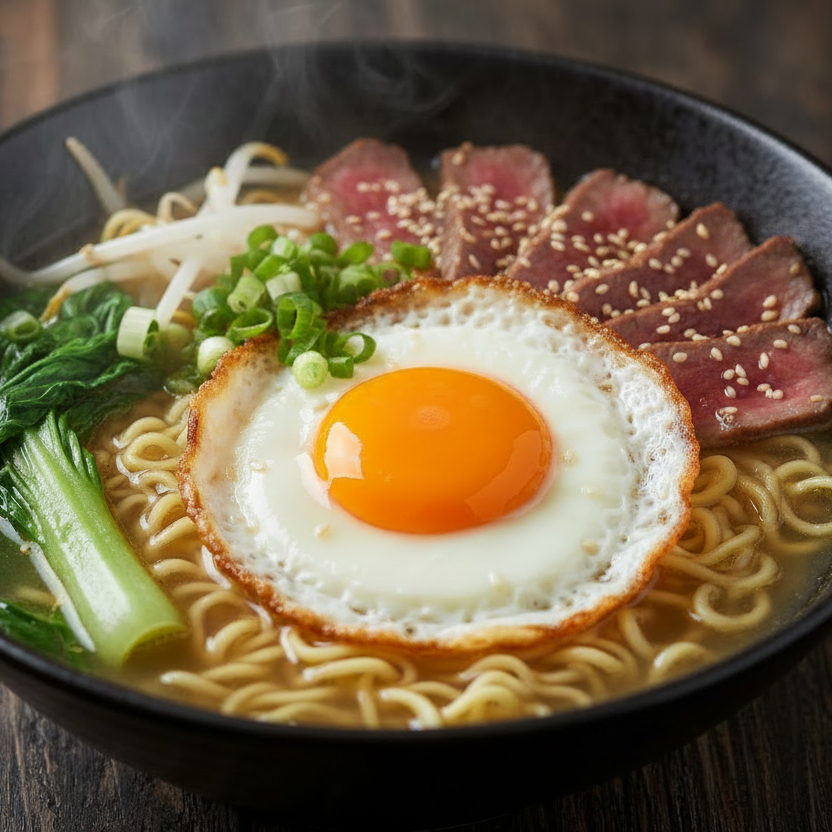 531. RAMEN IN BRODO & MANZO